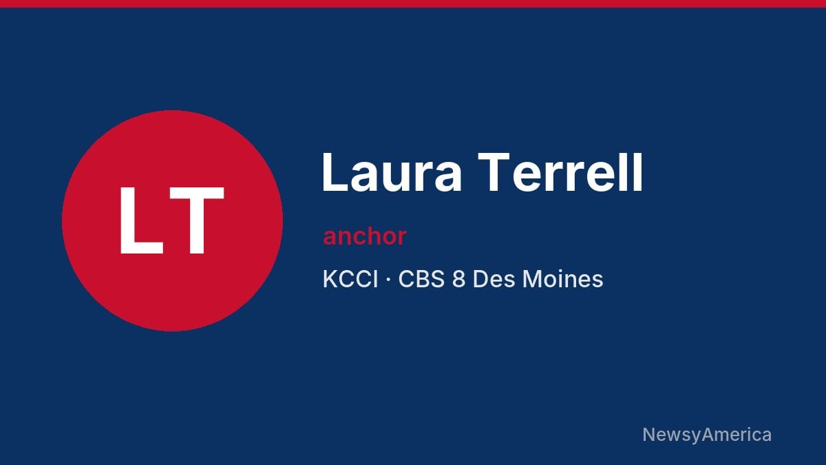 Laura Terrell – KCCI, Des Moines