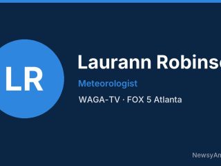 Laurann Robinson, Meteorologist, WAGA-TV