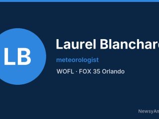 Laurel Blanchard, meteorologist, WOFL