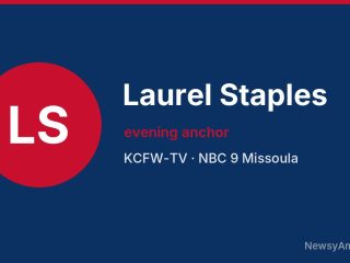Laurel Staples, evening anchor, KCFW-TV