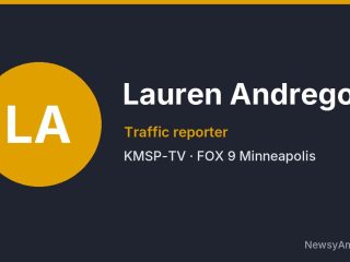 Lauren Andrego, Traffic reporter, KMSP-TV