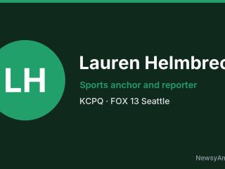 Lauren Helmbrecht, Sports anchor and reporter, KCPQ