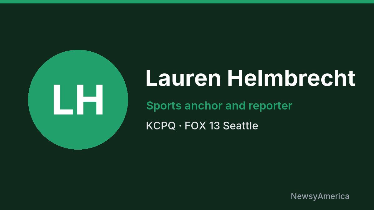 Lauren Helmbrecht – KCPQ, Seattle