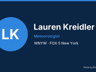 Lauren Kreidler, Meteorologist, WNYW