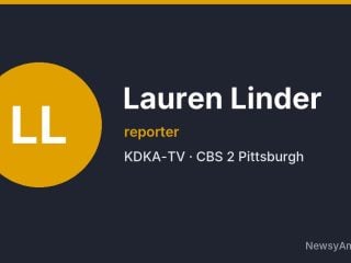 Lauren Linder, reporter, KDKA-TV