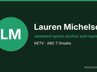 Lauren Michelson, weekend sports anchor and reporter, KETV