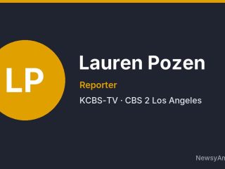Lauren Pozen, Reporter, KCBS-TV