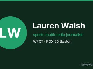 Lauren Walsh, sports multimedia journalist, WFXT