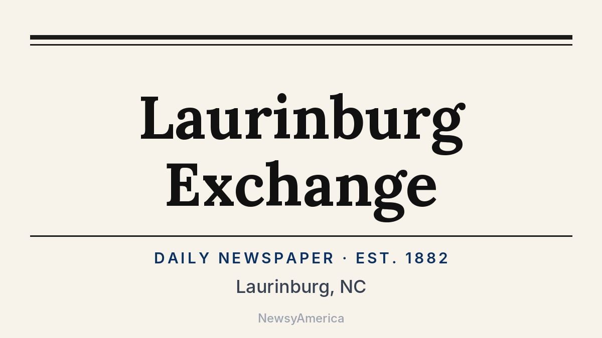 Laurinburg Exchange – North Carolina