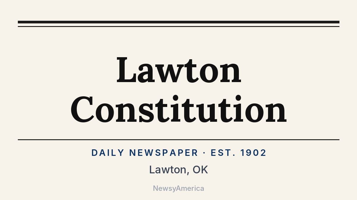 Lawton Constitution – Oklahoma