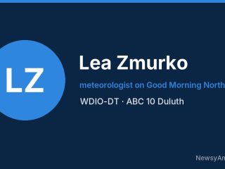 Lea Zmurko, meteorologist on Good Morning Northland, WDIO-DT