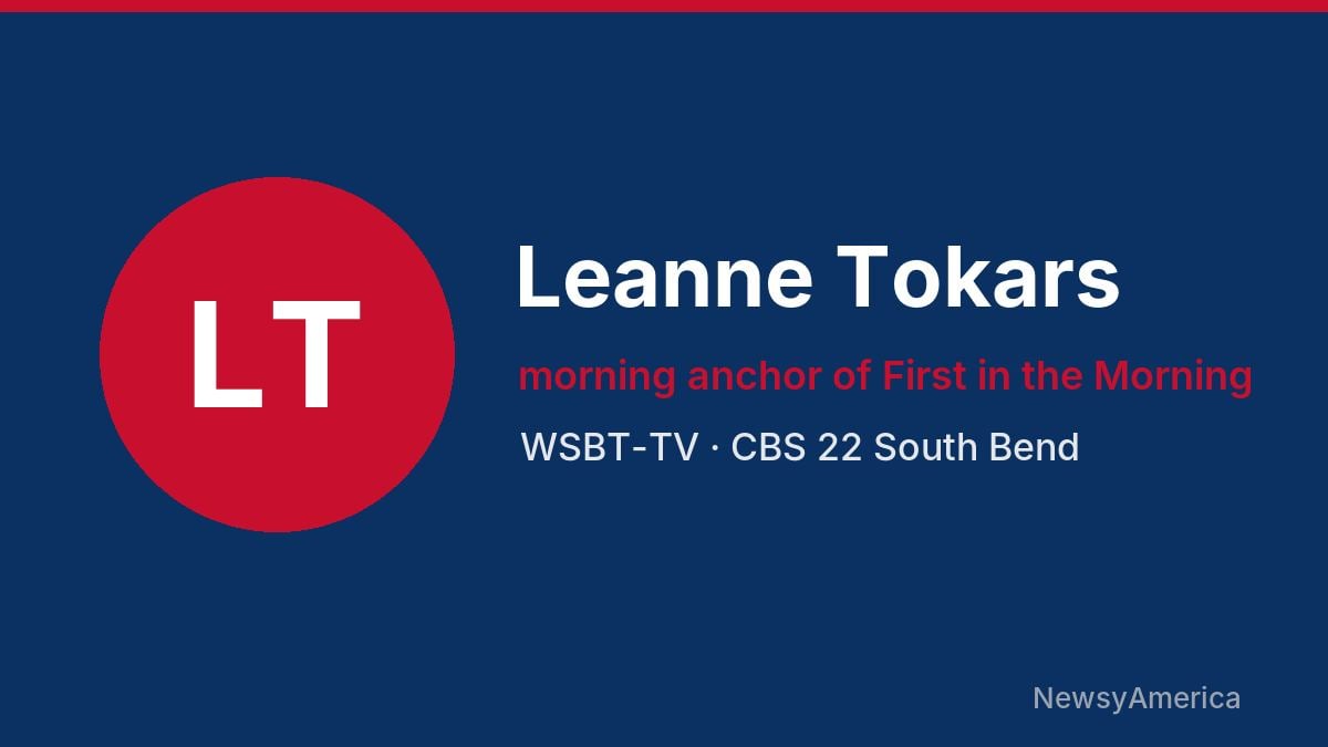 Leanne Tokars – WSBT-TV, South Bend