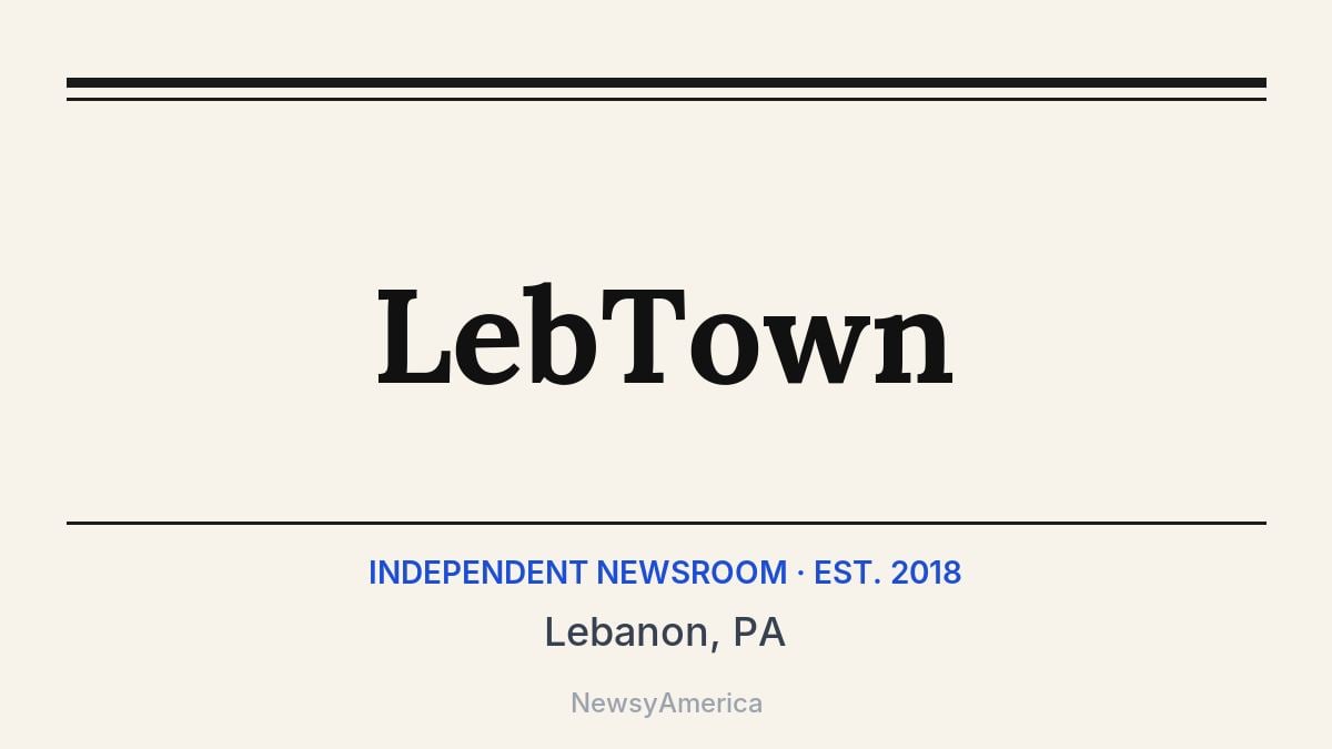 LebTown – Lebanon, PA