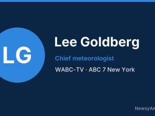 Lee Goldberg, Chief meteorologist, WABC-TV