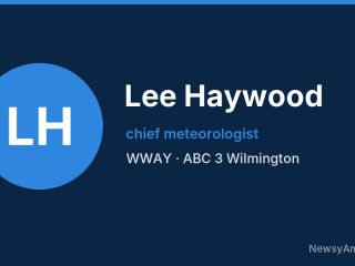 Lee Haywood, chief meteorologist, WWAY
