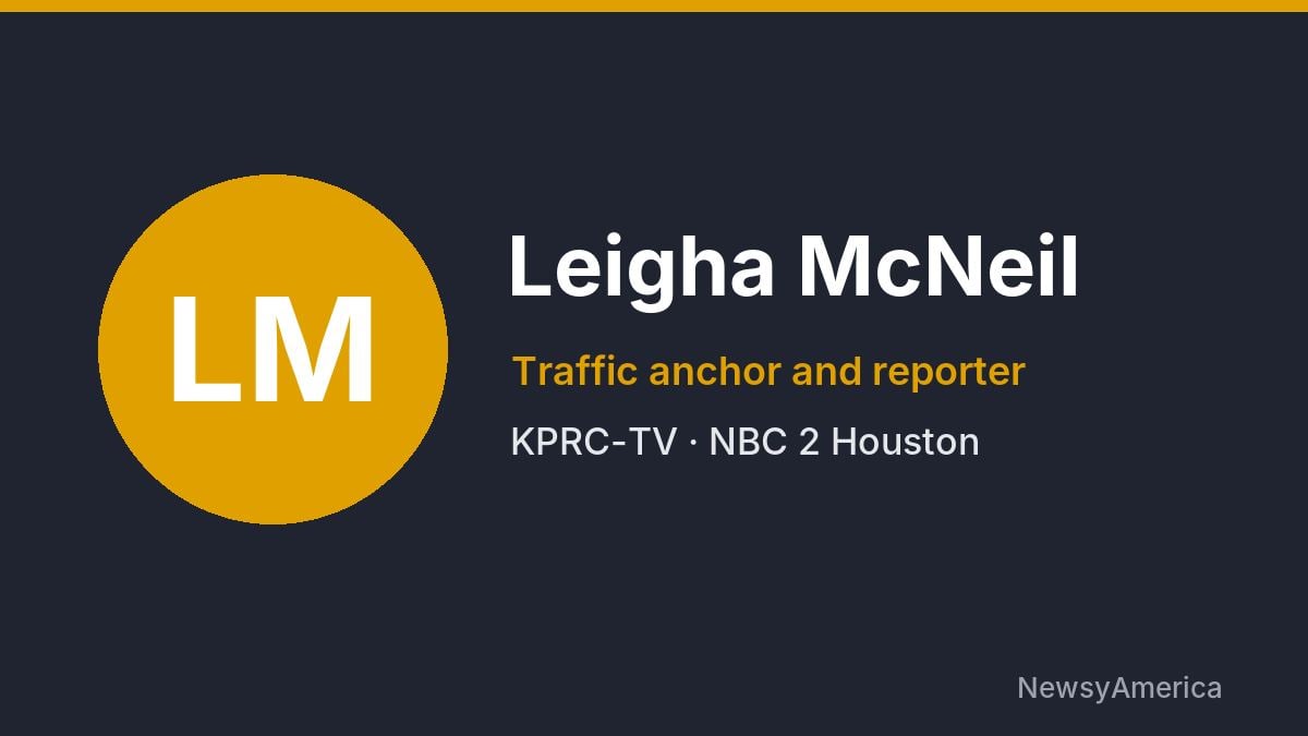 Leigha McNeil – KPRC-TV, Houston