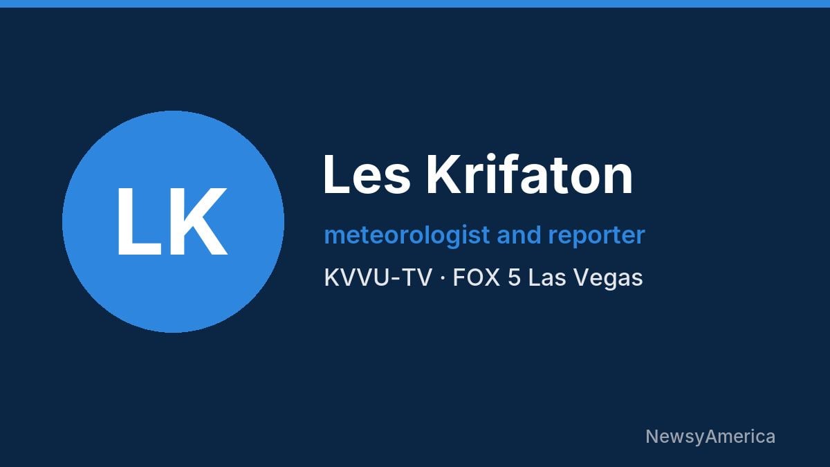 Les Krifaton – KVVU-TV, Las Vegas