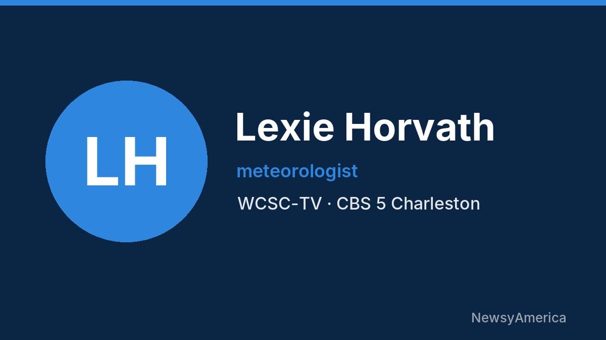 Lexie Horvath – WCSC-TV, Charleston