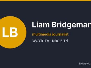 Liam Bridgeman, multimedia journalist, WCYB-TV