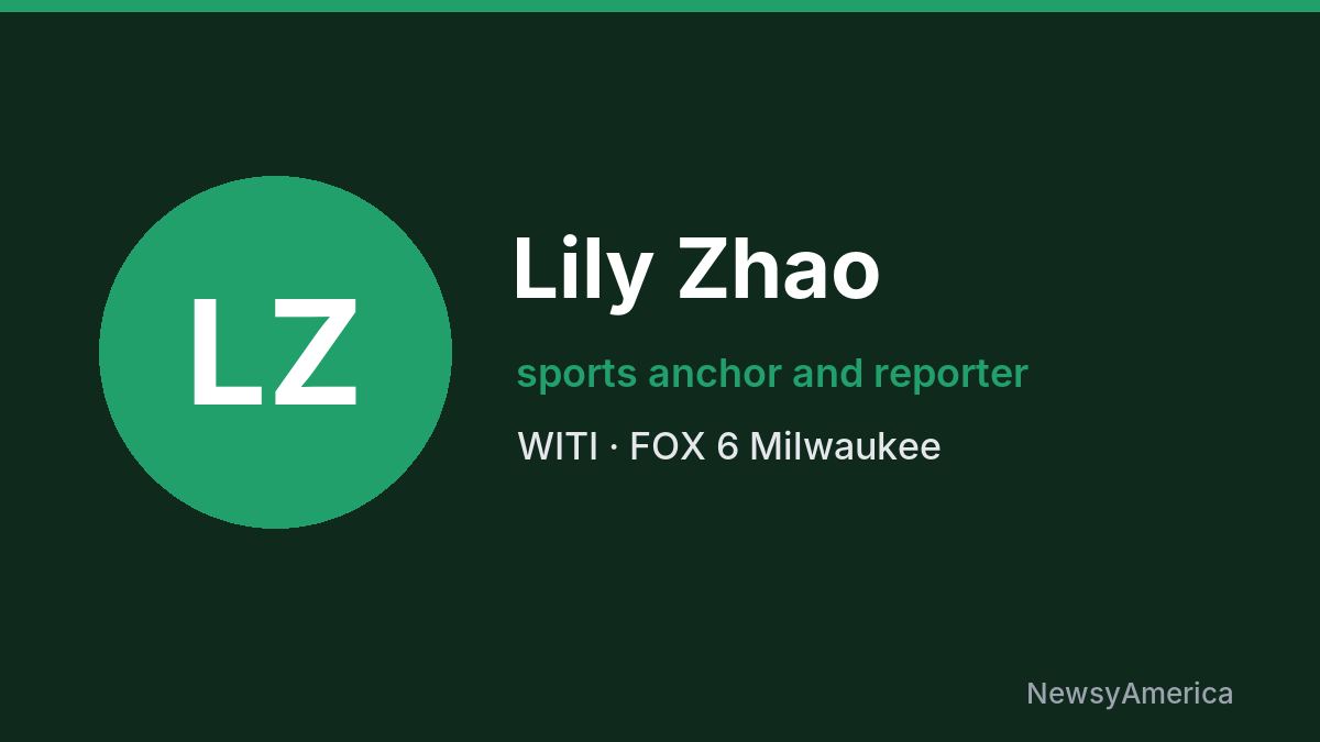Lily Zhao – WITI, Milwaukee
