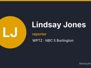 Lindsay Jones, reporter, WPTZ