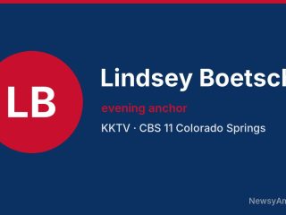 Lindsey Boetsch, evening anchor, KKTV