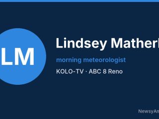 Lindsey Matherly, morning meteorologist, KOLO-TV