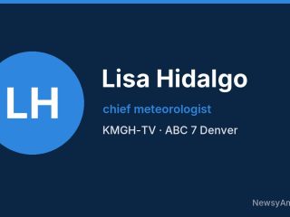 Lisa Hidalgo, chief meteorologist, KMGH-TV