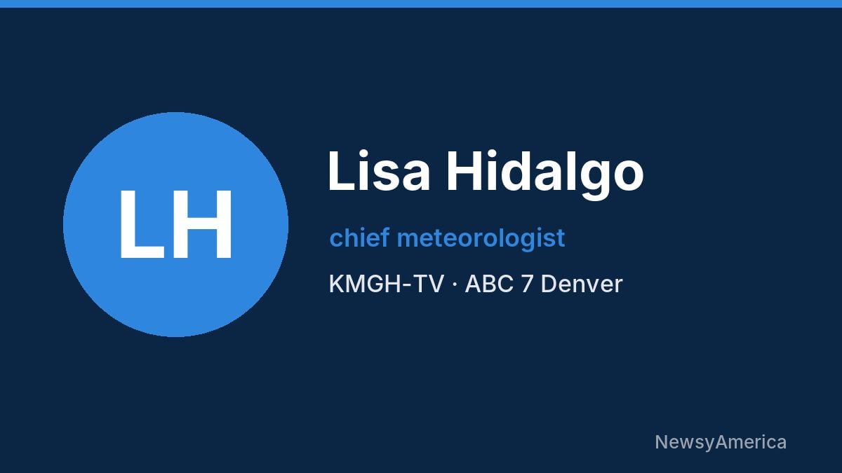 Lisa Hidalgo – KMGH-TV, Denver