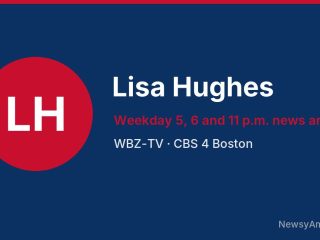 Lisa Hughes, Weekday 5, 6 and 11 p.m. news anchor, WBZ-TV