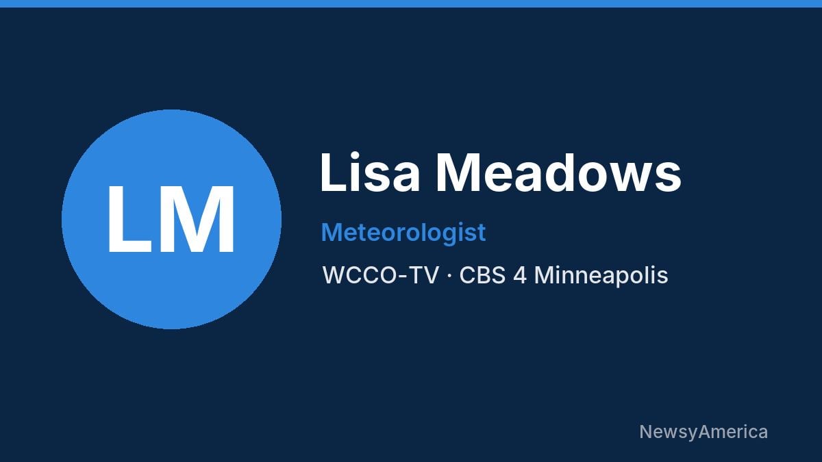 Lisa Meadows – WCCO-TV, Minneapolis