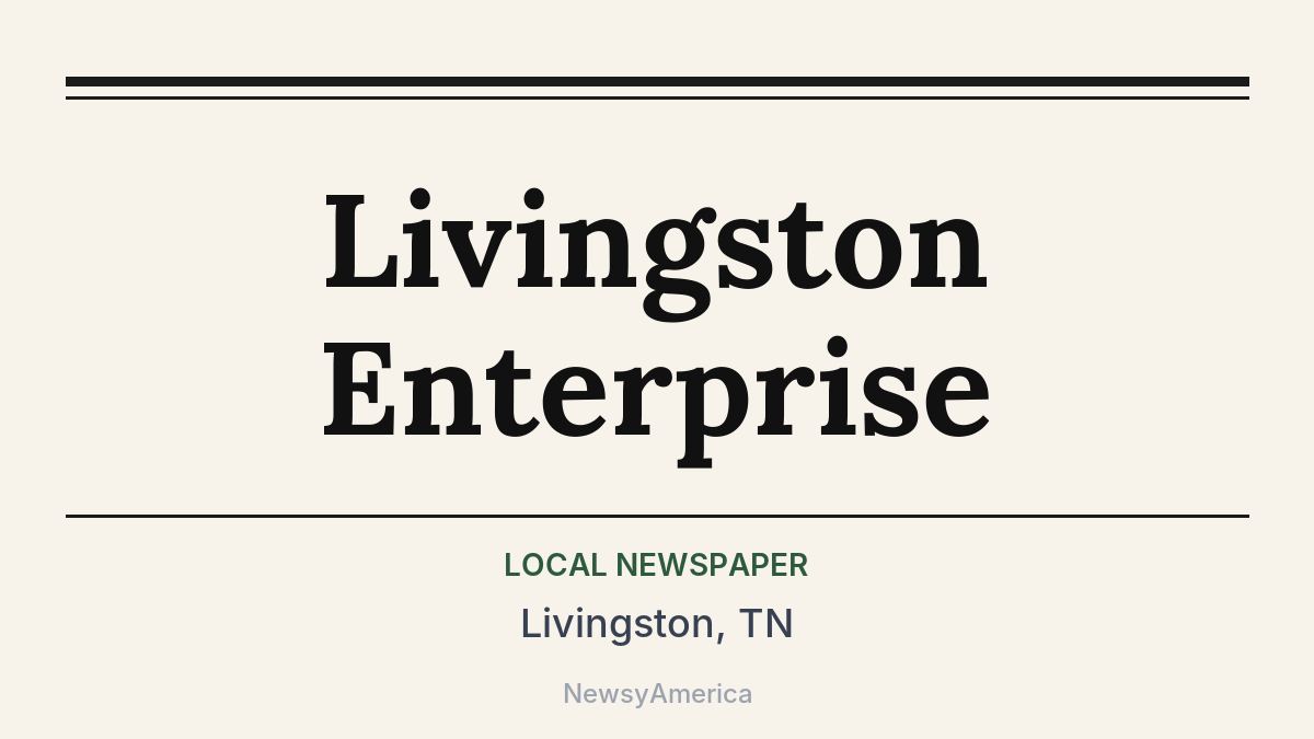 Livingston Enterprise – Livingston, TN