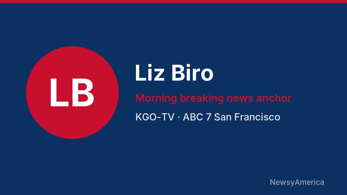 Liz Biro – KGO-TV, San Francisco