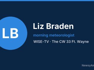 Liz Braden, morning meteorologist, WISE-TV