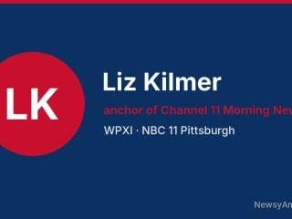 Liz Kilmer, anchor of Channel 11 Morning News, WPXI