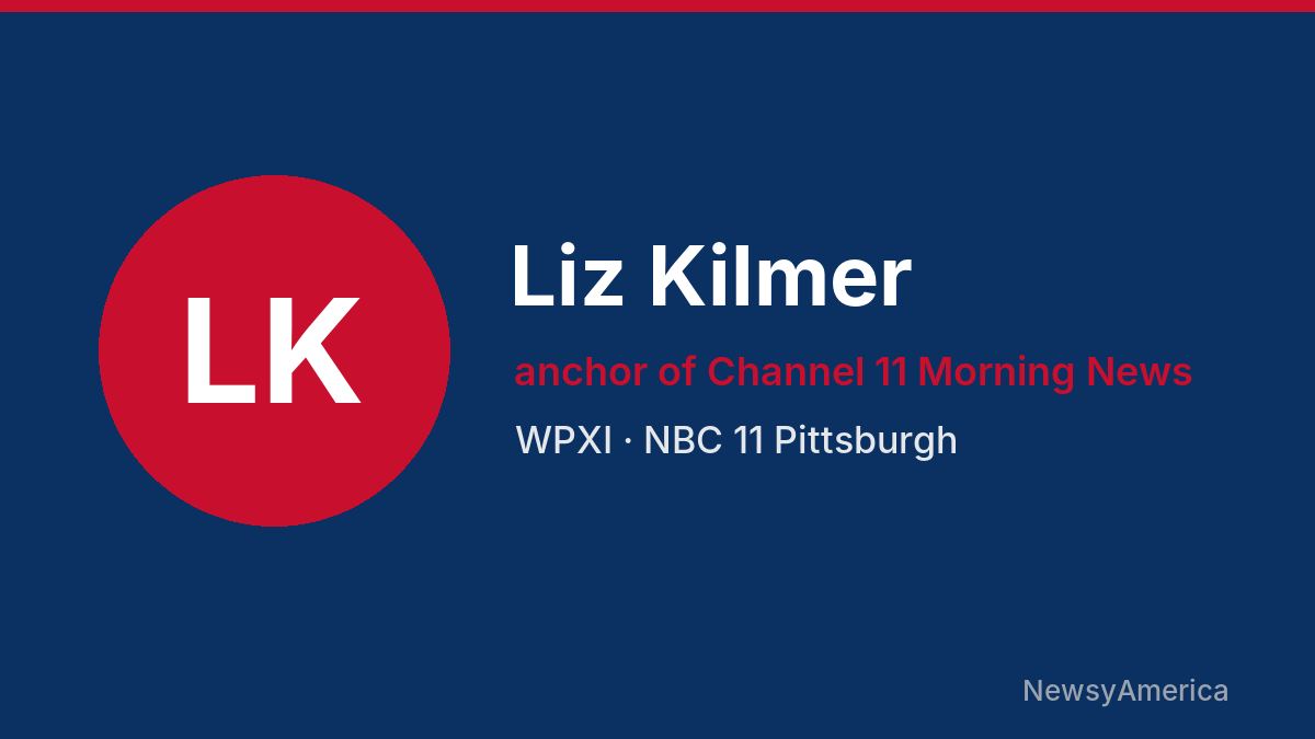 Liz Kilmer – WPXI, Pittsburgh