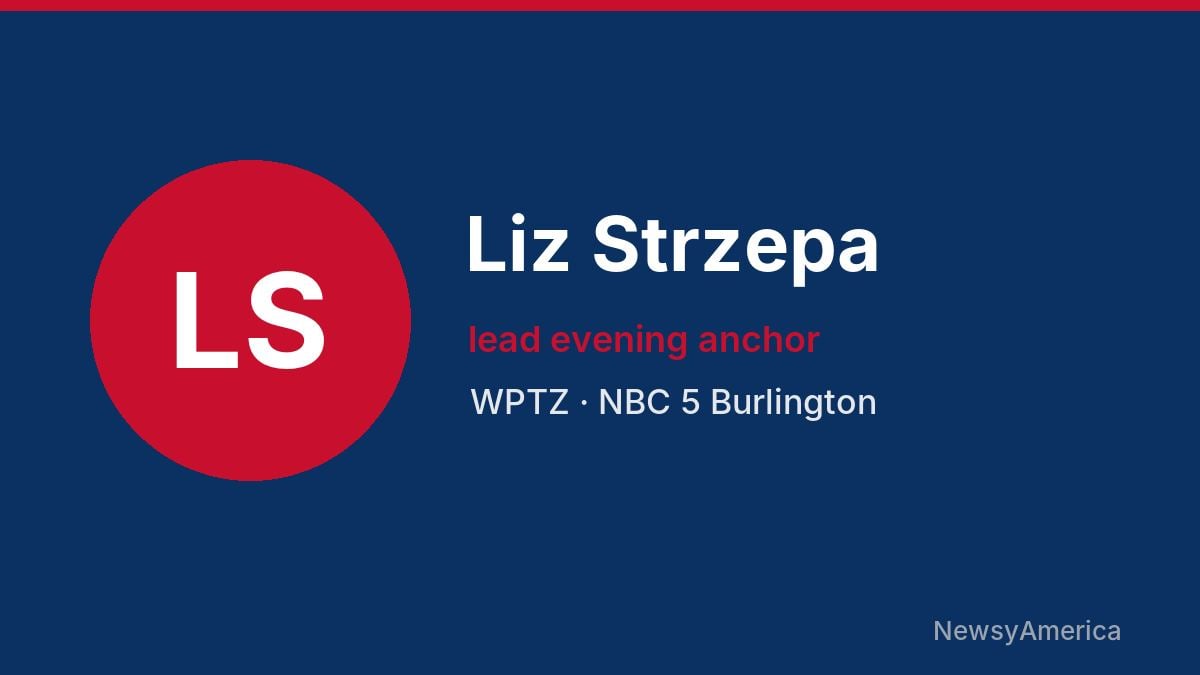 Liz Strzepa – WPTZ, Burlington
