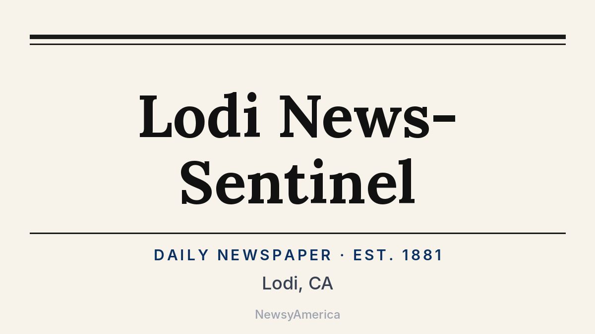 Lodi News-Sentinel – California