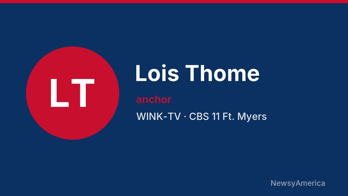 Lois Thome – WINK-TV, Ft. Myers
