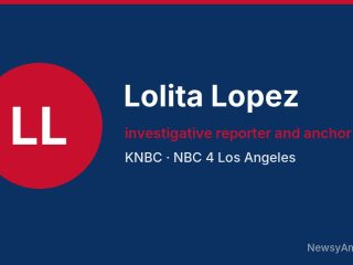 Lolita Lopez, investigative reporter and anchor, KNBC