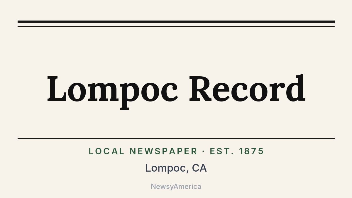 Lompoc Record – California