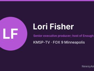 Lori Fisher, Senior executive producer; host of Enough Said, KMSP-TV