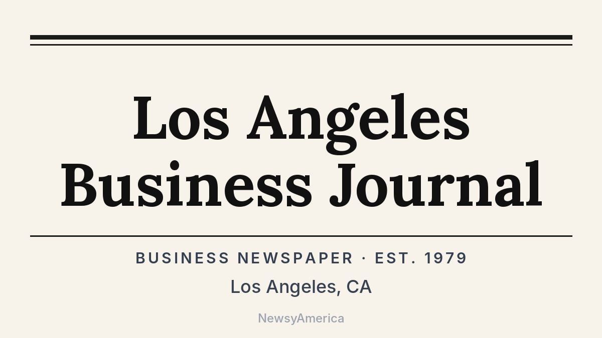Los Angeles Business Journal – California