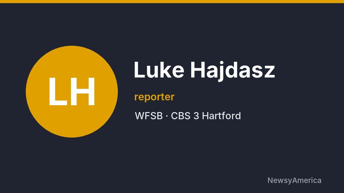Luke Hajdasz – WFSB, Hartford