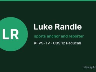 Luke Randle, sports anchor and reporter, KFVS-TV