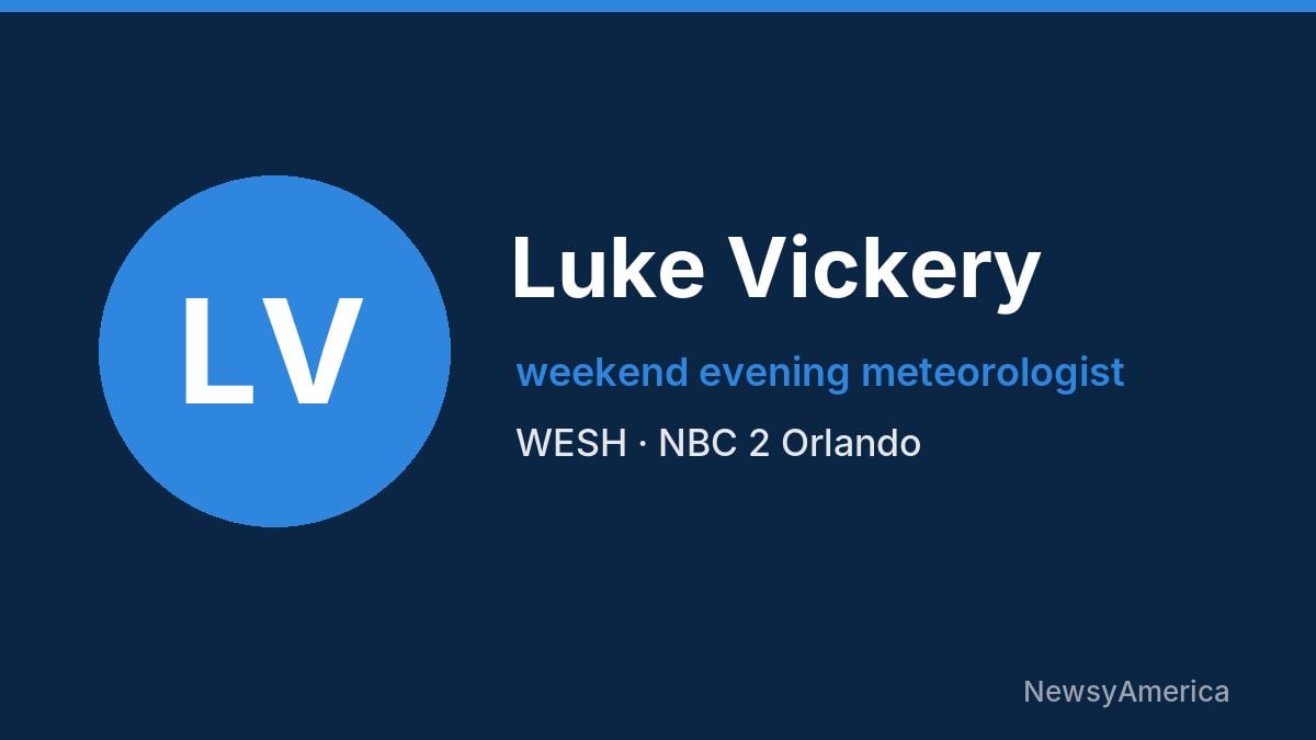 Luke Vickery – WESH, Orlando