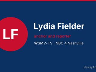 Lydia Fielder, anchor and reporter, WSMV-TV