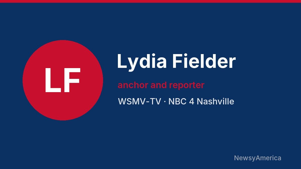 Lydia Fielder – WSMV-TV, Nashville