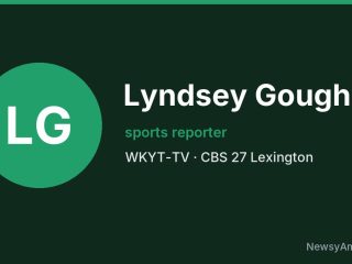 Lyndsey Gough, sports reporter, WKYT-TV