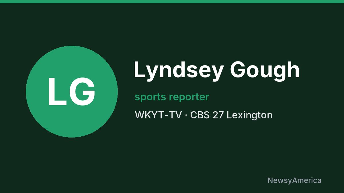 Lyndsey Gough – WKYT-TV, Lexington